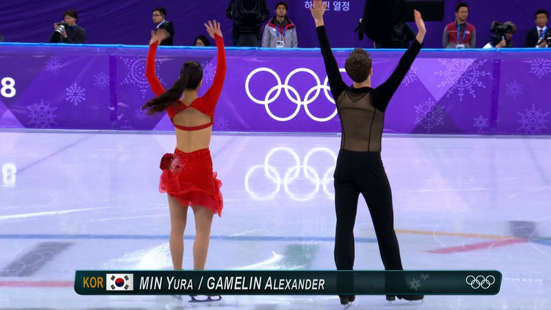 Illustration for article titled Ice Dancing Favorite After NSFW Wardrobe Malfunction: "It Was Pretty Distracting"
